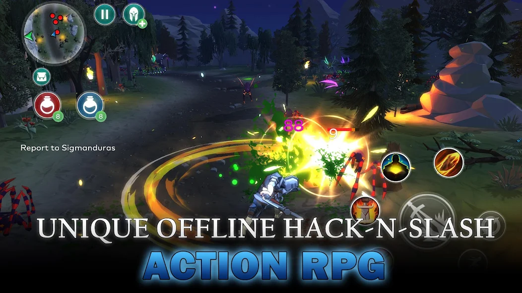 奥术探索传奇2v1.0.14[完整版]暗黑ARPG强化游戏体验，经典RPG动作！-梨子乐手游