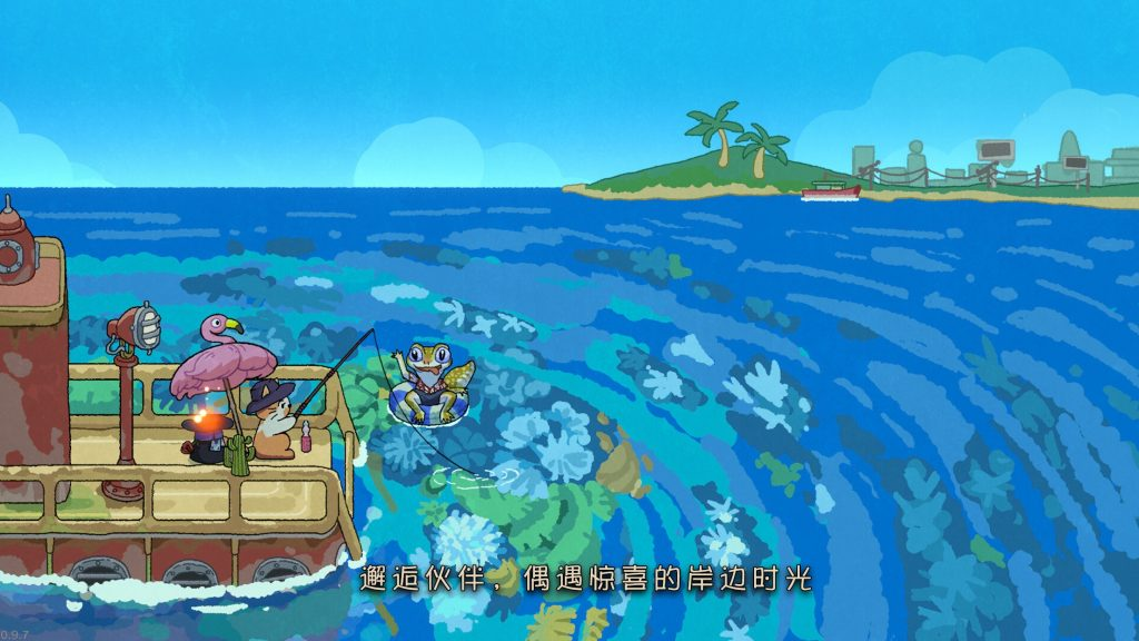 图片[1]-猫猫钓游记（完整版+免内购）Steam移植  上班摸鱼神游！95%好评超可爱橘猫钓鱼！-梨子乐手游
